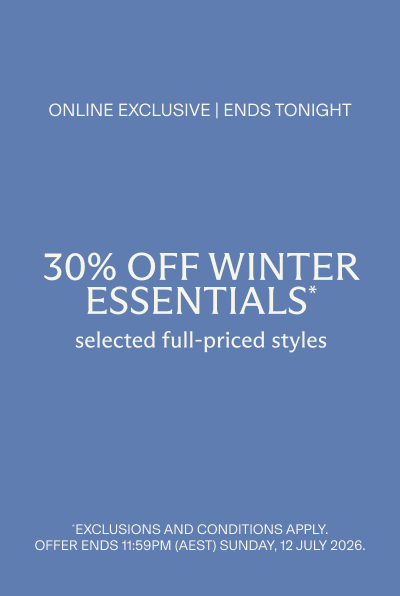 30% off winter essentials