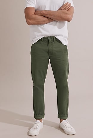 Australian Cotton Standard Fit Stretch Chino