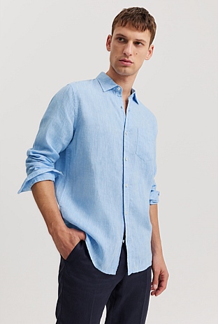 Regular Fit Organically Grown Linen Shirt