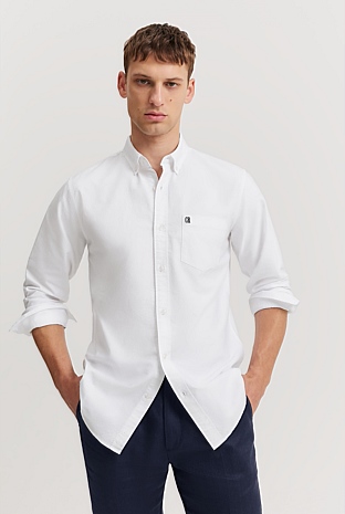 Regular Fit Organically Grown Cotton Oxford Shirt