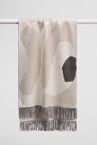 CR x Julie White One Eyed Wattle Throw