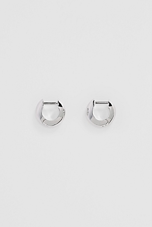 Jada Round Hoop Earring