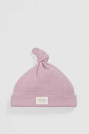 GOTS-Certified Organic Waffle Beanie