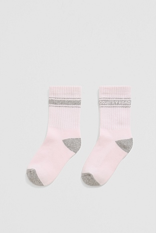 Organically Grown Cotton Blend CR Sport Crew Sock