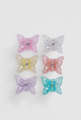 Butterfly Clip Pack of 6