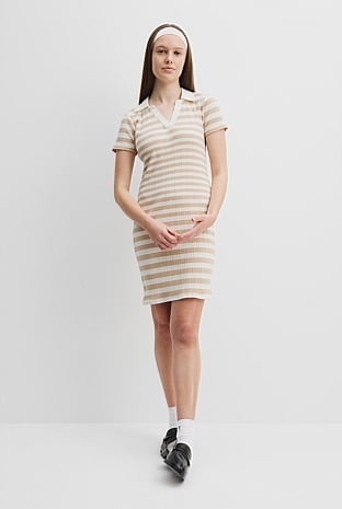 Teen Rib Polo Dress