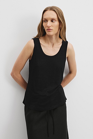 Linen Jersey Tank