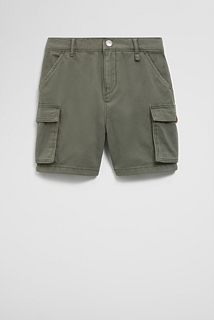 Australian Cotton Cargo Textured Short