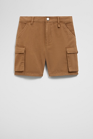 Australian Cotton Cargo Textured Short