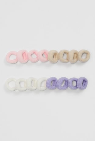 Small Hair Tie Pack of 16