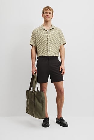 Organically Grown Cotton Strap Buckle Short