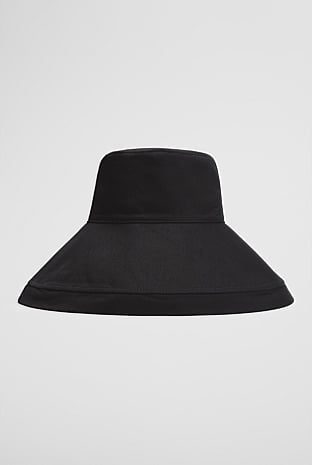 Wide Brim Bucket Hat