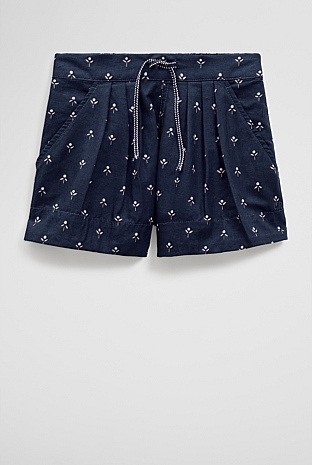 Berry Linen Short