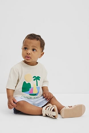 GOTS-Certified Organic Relaxed Palm T-Shirt