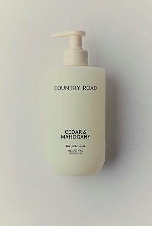 Australian Made Cedar & Mahogany Body Cleanser 500mL