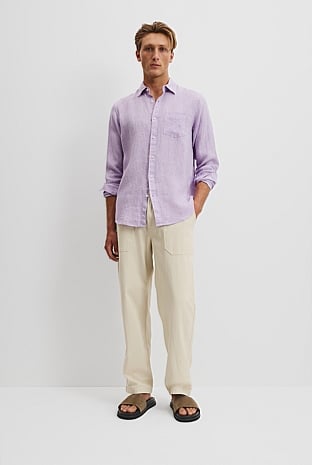 Regular Fit Organically Grown Linen Shirt