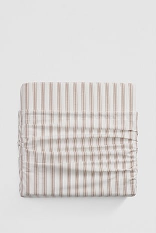 Brae Australian Cotton Stripe Queen Quilt Cover