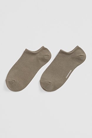 Australian Cotton Blend Sneaker Sock