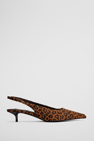 Heidi Leopard Heel