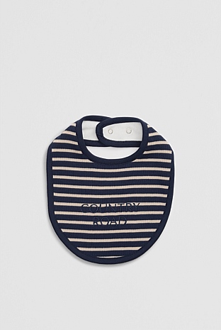 Organically Grown Cotton Waffle Bib