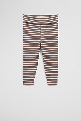 Organically Grown Cotton Fold-Over Soft Pant