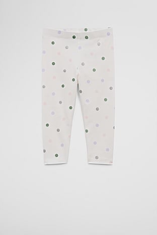 Organically Grown Cotton Spot Legging