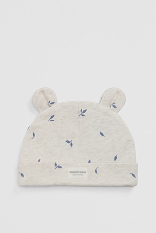 Organically Grown Cotton Newborn Beanie