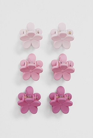 Flower Clip Pack of 6