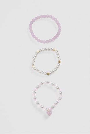 Bead Bracelet 3pk