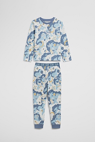 Australian Cotton Outer Space Pyjama Set