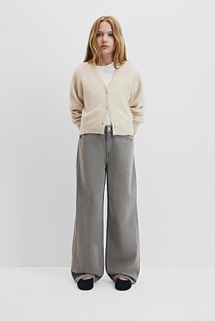 Teen Mid Rise Straight Jean