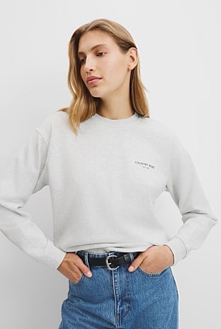 Australian Cotton Relaxed Fit Sweat