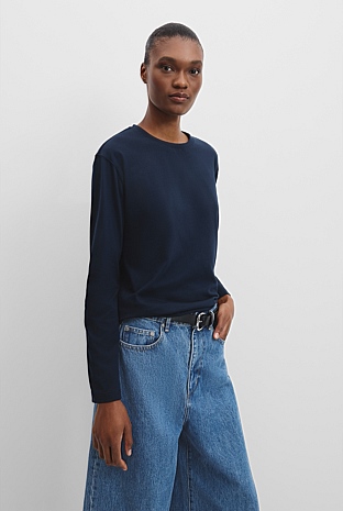 Australian Cotton Long Sleeve Top