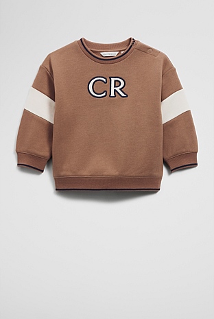 Oversized CR Panelled Sweat