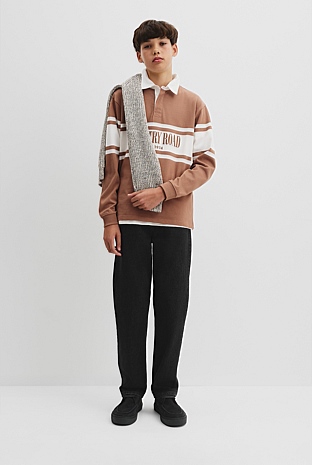 Teen Australian Cotton Panelled Rugby Shirt