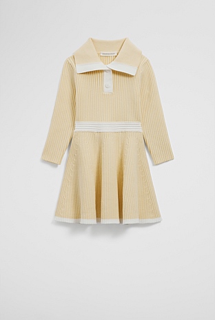 Collared Knit Dress