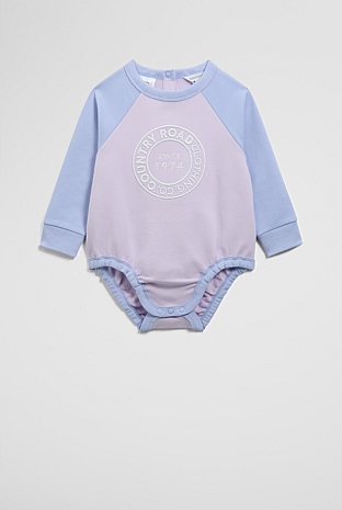 Circle Logo Sweat Bodysuit