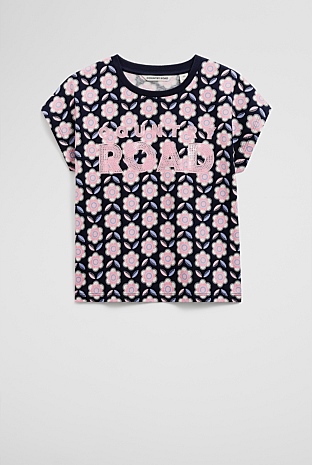 Sequin Logo T-Shirt
