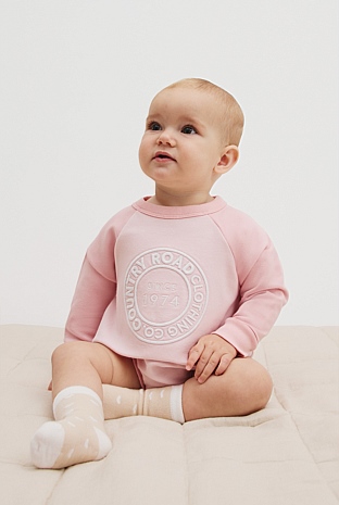 Circle Logo Sweat Bodysuit