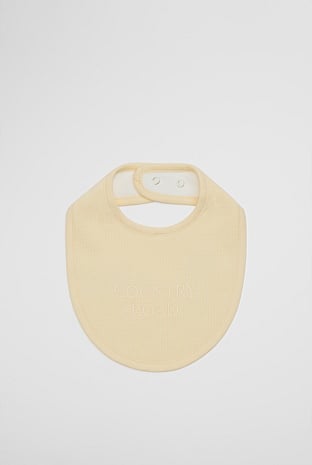 Organically Grown Cotton Waffle Bib