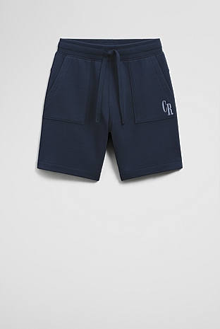 Organically Grown Cotton Pocket Detail Sweat Short