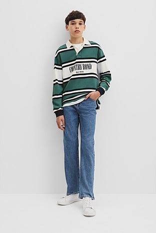 Teen Australian Cotton Panelled Rugby Shirt