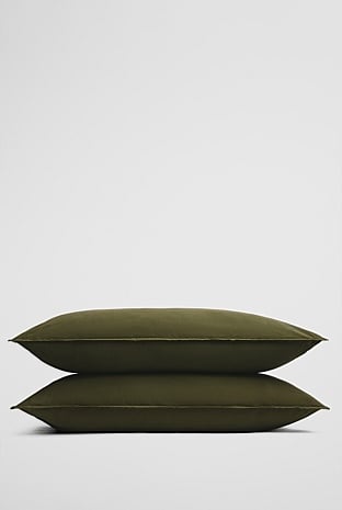 Brae Australian Cotton King Pillowcase Pair