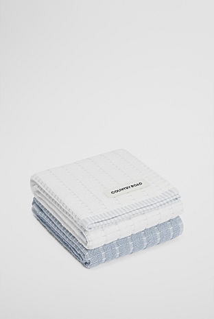 Mira Verified Australian Cotton Tea Towel Pack of 2