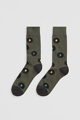 Music Records Socks