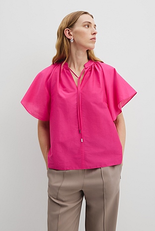 Flutter Sleeve Blouse