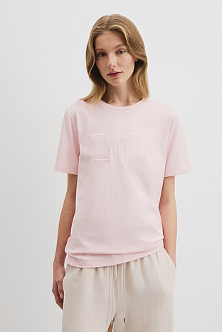 Verified Australian Cotton Heritage Embroidered T-Shirt