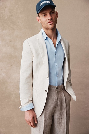 Cotton Flax Blazer