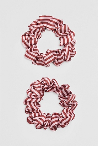 Silk Scrunchie Pack of 2