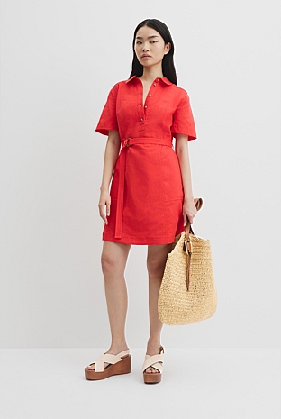 Flared Mini Dress